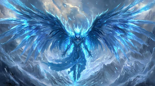 Frozen Angel Guardian Artwork