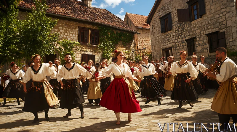 Traditional Dance Celebration AI Image