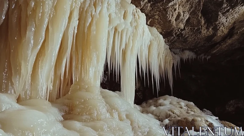 AI ART Cave Stalactite Wonders