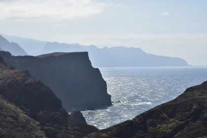 Oceanic Cliffside View