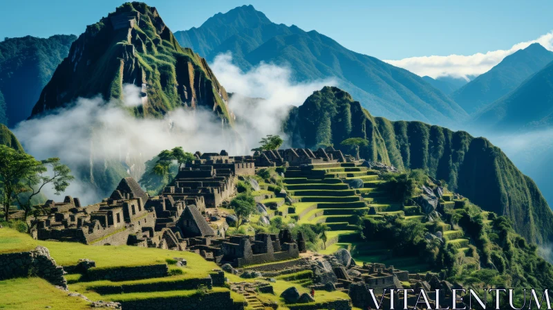 Discover the Magic of Machu Picchu: A Weathercore Journey AI Image