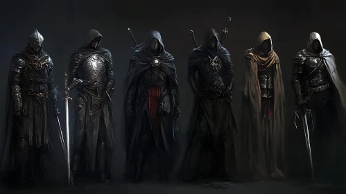 Hooded Warriors: A Dark Fantasy Ensemble