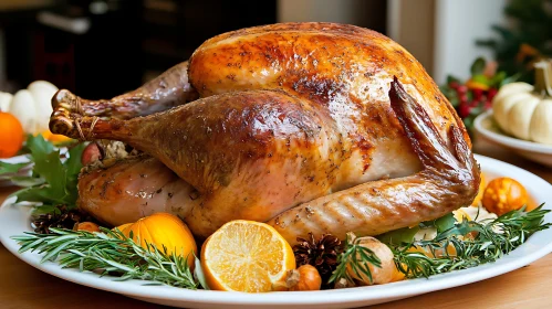 Thanksgiving Turkey with Citrus and Herbs