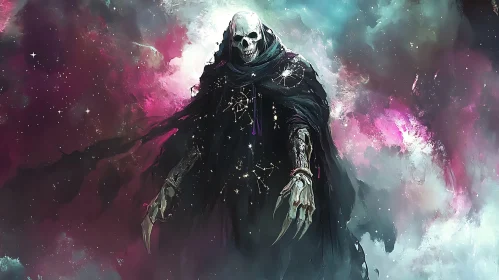 Starry Reaper Amongst the Cosmos