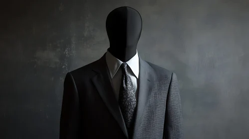 Anonymous Figure in Formal Attire