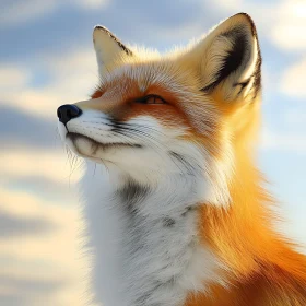 Serene Fox Gaze