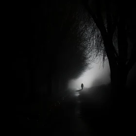 Figure in Fog