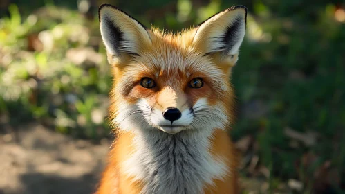 Fox Face Close-Up