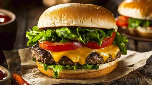 Perfectly Grilled Cheeseburger