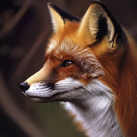Elegant Fox Close-up