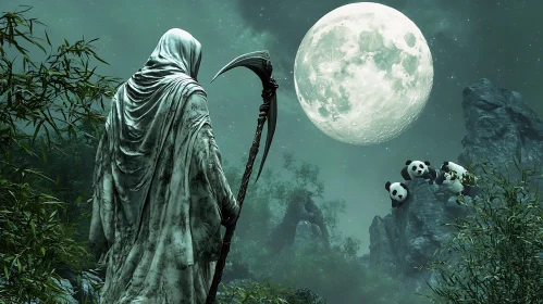 Mystical Encounter: Pandas and the Reaper