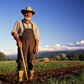 Rural Farmer Portrait