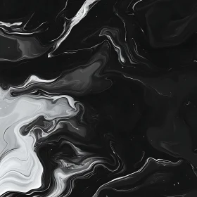 Fluid Black and White Patterns