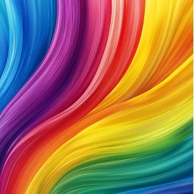 Colorful Waves Art