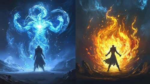 The Duality of Magic: Fire and Water