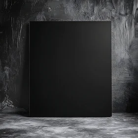 Monochrome Canvas Art Piece