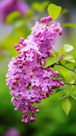 Lilas in Bloom: A Symphony of Colors in the Garden
