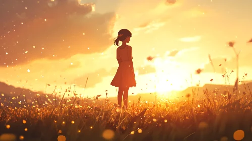 Silhouette in Golden Hour