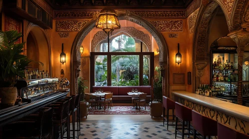 Elegant Restaurant with Vintage Design