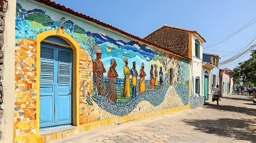 Vibrant Street Art in Urban Settings