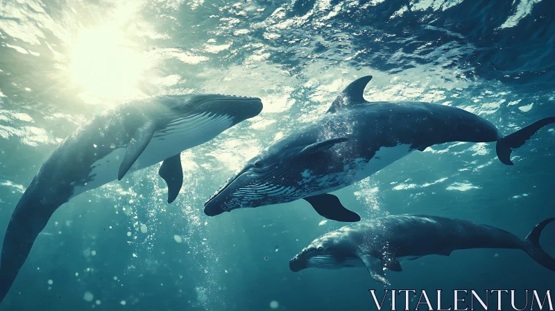 Underwater Ballet of Gentle Giants