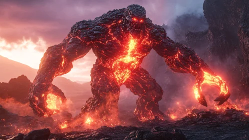 Molten Monstrosity: A Creature of Fire