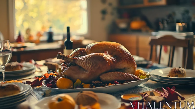 Autumnal Thanksgiving Table Setting