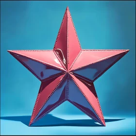 Reflective Star Art Piece
