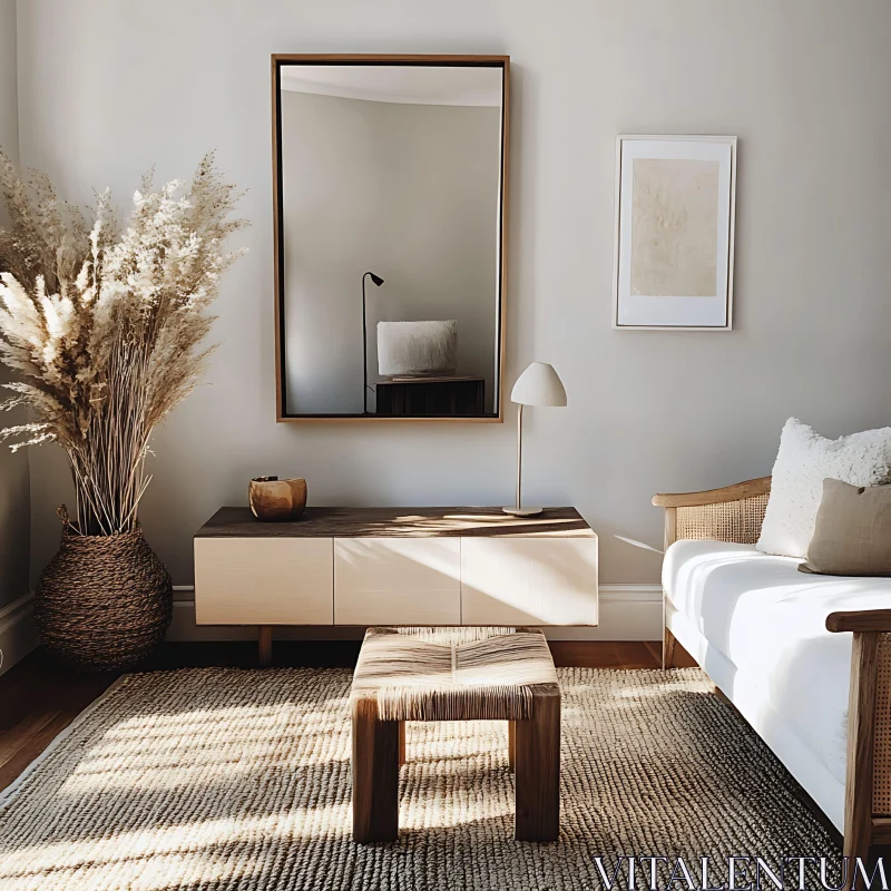 Neutral Tone Home Decor with Natural Elements
