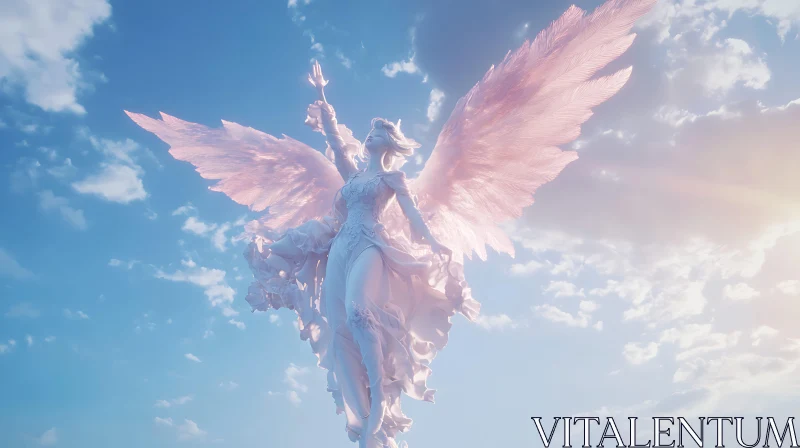 Celestial Angel with Wings
