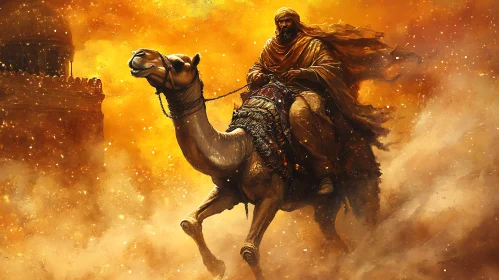 Desert Rider on Camel