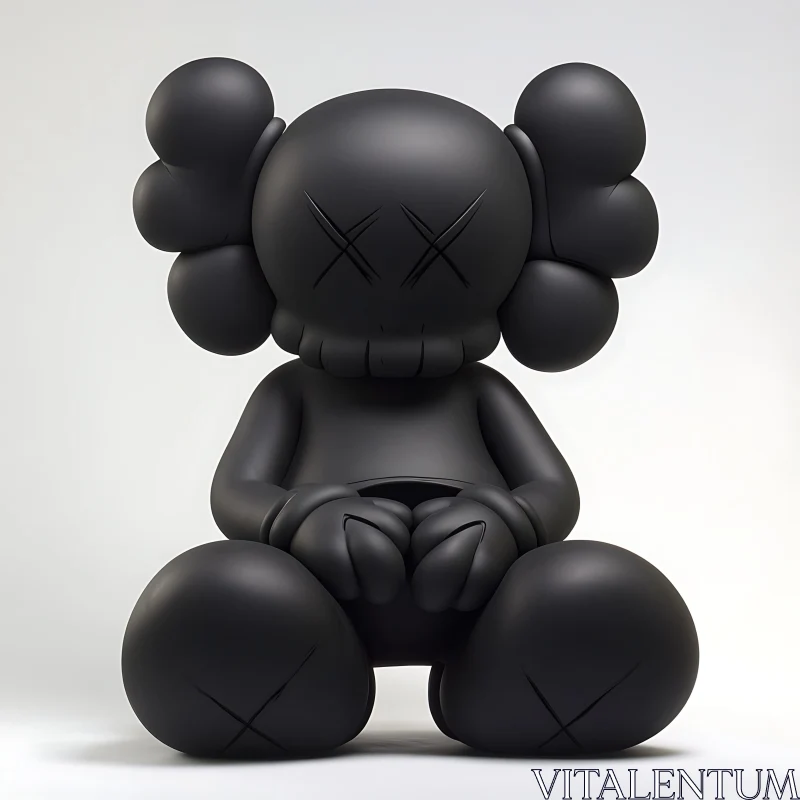 Black Modern Toy Art