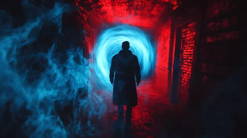 Silhouette at the Portal
