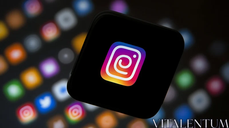 Instagram App Close-Up