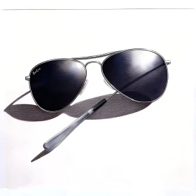 Classic Sunglasses Still Life