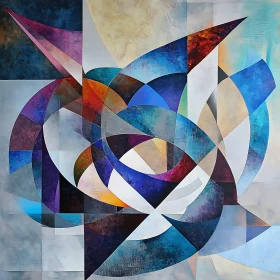 Intertwined Shapes in Abstract