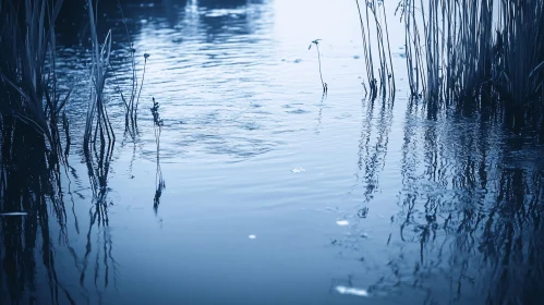 Tranquil Scene at the Lakeside