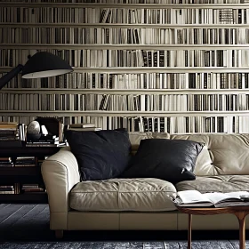 Cozy Interior Design with Books