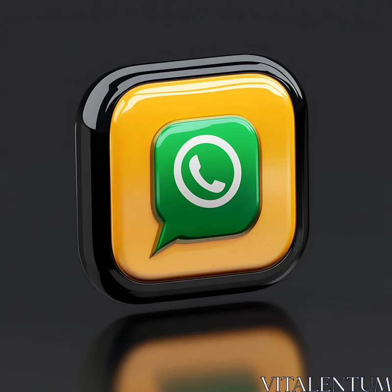 AI ART WhatsApp Application Icon
