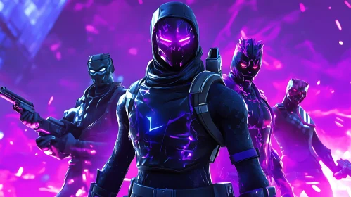 Masked Squad: Purple Tactical Team