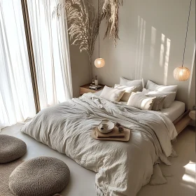 Minimalist Bedroom Design with Natural Light