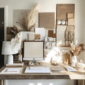 Harmonious Interior Design with Pampas Grass