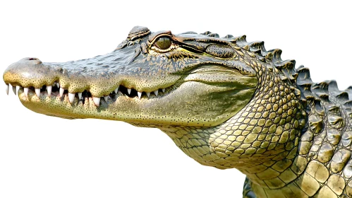 American Alligator Head Study