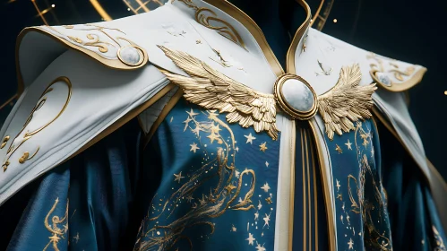 Regal Attire: Celestial-Inspired Fashion Design