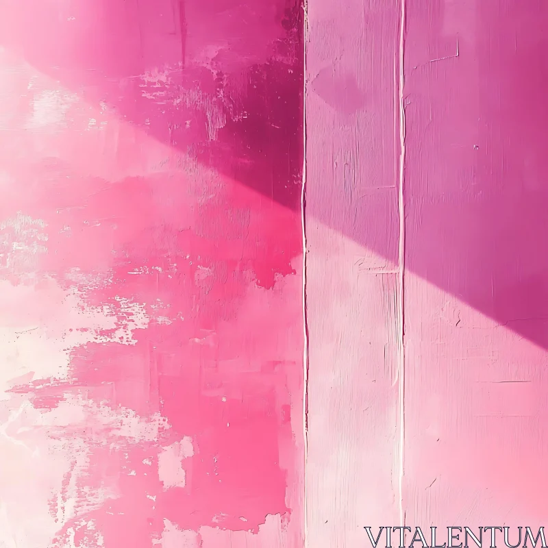 Pink Abstract with Light and Texture AI Image