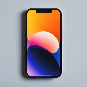 Colorful Screen on Mobile Device