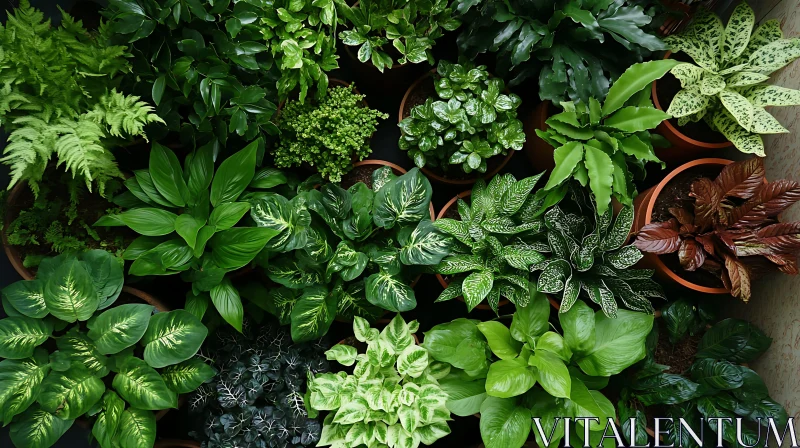 Indoor Greenery Collection AI Image