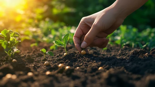 New Life: Planting Seeds in the Garden