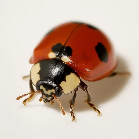 Close-up Image of a Ladybug