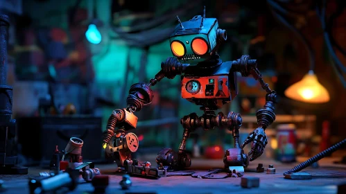 Mechanical Friend in a Workshop Setting